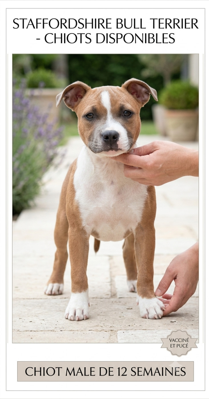 Little Grain Of Madness - Chiots disponibles - Staffordshire Bull Terrier